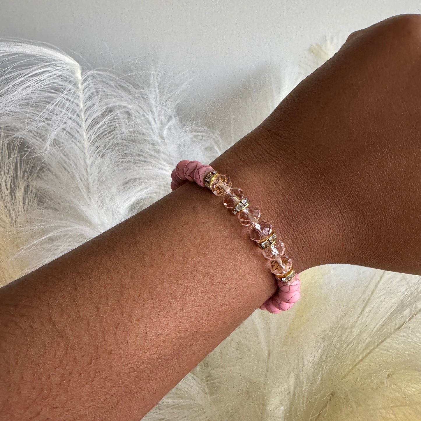 Peaceful Pink Howlite