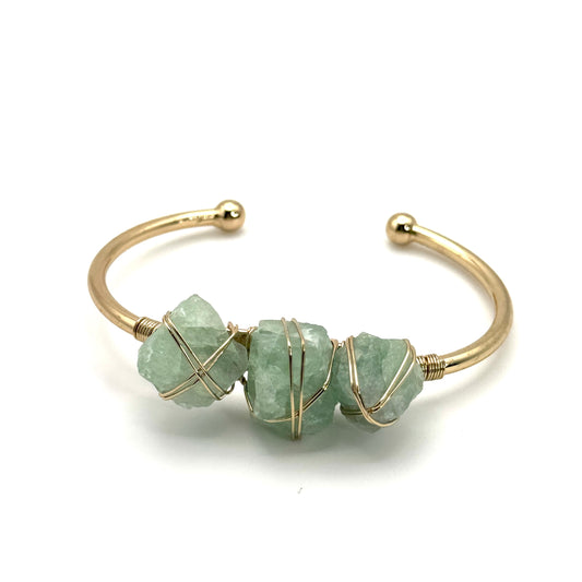 Amazonite Aura Bangle