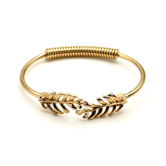 Gold Leaf Bangle