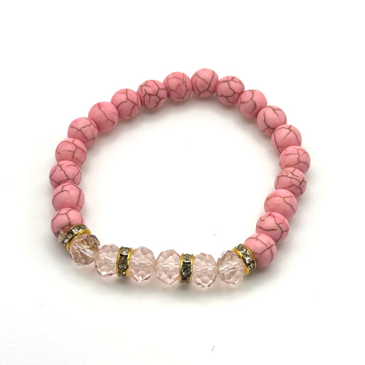 Peaceful Pink Howlite